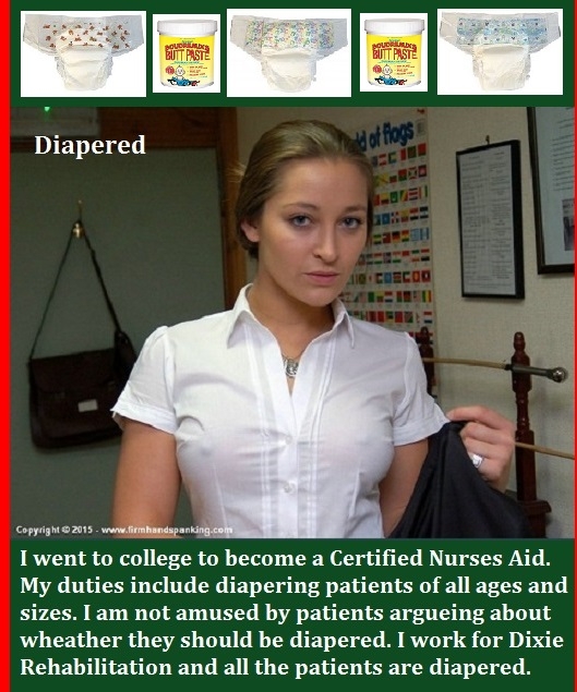 Diaper Dominated - New cappies abou being diaper dominated by sexy females., Diaper,Mommy,Babied,Dominate, Adult Babies,Feminization,Identity Swap,Diaper Lovers
