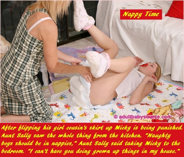 Aunt Sally - There are many times Aunt Sally feels the need to dominate males., Diaper,Dominate,Aunt,Sissybaby, Adult Babies,Feminization,Identity Swap,Sissy Fashion