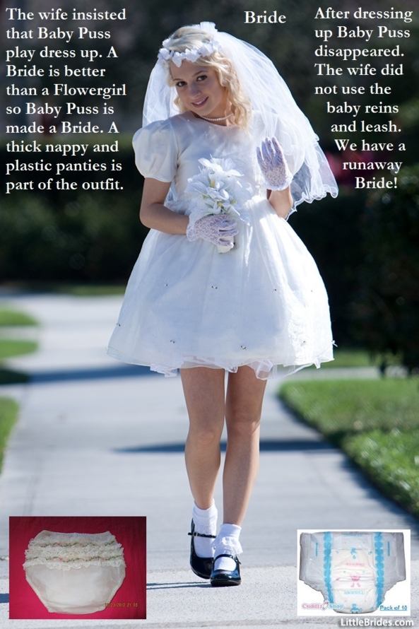 Wedding Party - Some sissies are part of a wedding party. Other sissies just like to dress up., Flowergirl,Bride,Bridesmaid,Sissy, Adult Babies,Feminization,Identity Swap,Sissy Fashion