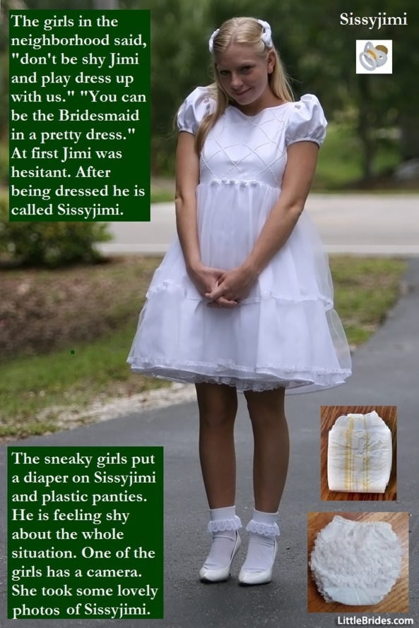 Wedding Party - Some sissies are part of a wedding party. Other sissies just like to dress up., Flowergirl,Bride,Bridesmaid,Sissy, Adult Babies,Feminization,Identity Swap,Sissy Fashion