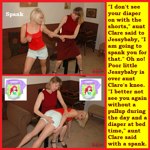 Just Two - I posted 2 new cappies and added a poll. One cappie is for Jessybaby. The other is a Saturday Night Live spoof., Cheerleader,Diaper,Jessybaby, Adult Babies,Feminization,Humiliation,Diaper Lovers