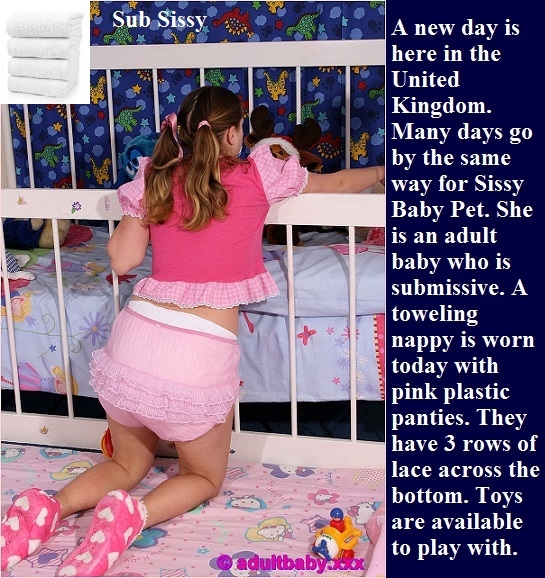 SissyBabyPet - Many cappies about the life of SissyBabyPet in the United Kingdom., Nappy,Plastic Panty,Submissive,Babyfur Kitty, Adult Babies,Feminization,Identity Swap,Sissy Fashion