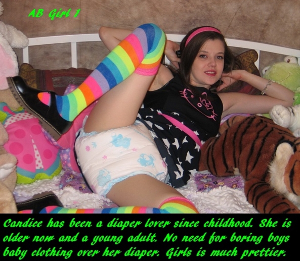 AB Girl 1 - 4 - A short story about Sissy Baby Candice. Bonus Sissyjiimi cappie added., Bed Wetter,Sissybaby,Dress,Diaper, Adult Babies,Feminization,Identity Swap,Sissy Fashion