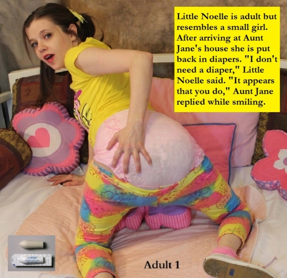 Pooping - Pooping your diaper can be embarrassing for an adult. Four cappies for Little Noelle., Diaper,Dominate,Wet,Poop, Adult Babies,Feminization,Identity Swap,Sissy Fashion