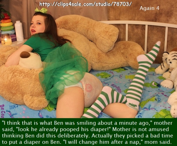Again 1 - 4 - A story about a young man being made an adult baby girl., Dominate,Sissybaby,Diapered,Embarrassed, Adult Babies,Feminization,Identity Swap,Sissy Fashion