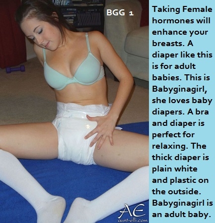 Babyginagirl Cappies - I made 3 cappies for Babyginagirl with an adult baby theme., Diaper,Mommy,Nursery, Adult Babies,Feminization,Humiliation,Diaper Lovers