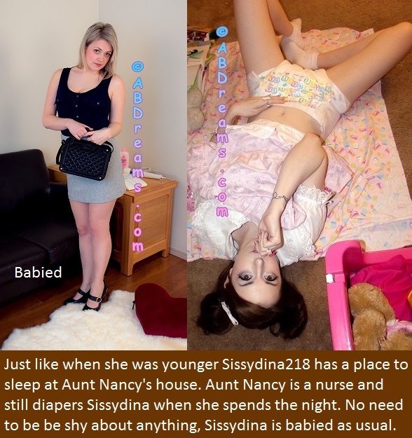 Life Is Great - Several captions about the life of Sissydina218 and the interesting situations she gets into., Schoolgirl,Sissymaid,Sissybaby,Diaper,Dominate, Adult Babies,Feminization,Identity Swap,Sissy Fashion