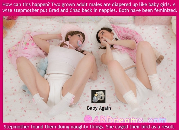 Diapers Deluxe - More Baby Butch cappies about being diapered as a cute baby girl. Bonus Lil Sissie cappie added., Mummy,Baby Girl,Regressed,Diapers, Adult Babies,Feminization,Identity Swap,Sissy Fashion