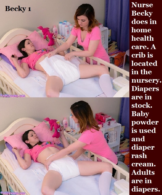 Story Contest 3 - Two stories and a poll for voting., Nurse,Babysitter,Diaper,Dominate, Adult Babies,Feminization,Identity Swap,Sissy Fashion