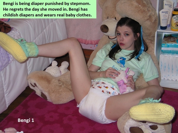 Deluxe Diaper - Four Baby Butch diaper cappie stories with a poll for voting., Diaper,Dominate,Sissybaby,Messy, Adult Babies,Feminization,Identity Swap,Sissy Fashion