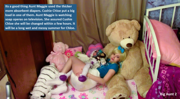 Triple Play - Sissybabysamantha2, Cushie Chloe, and Shamrock are having fun playing baby., Thick Diaper,Supergirl,Messing,Wetting,Playing, Adult Babies,Feminization,Identity Swap,Sissy Fashion,Diaper Lovers