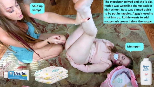 DIAPER NEEDED - Sometimes a diaper is needed and it is best to be submissive., Dominant,Submissive,Diaper,Sissybaby, Adult Babies,Feminization,Identity Swap,Sissy Fashion
