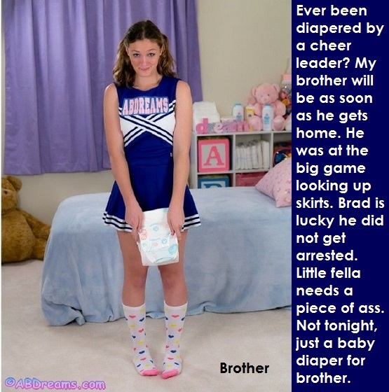 Diapering - Some adults need diapering even if they don't have accidents., Diaper,Plastic Panties,Dominate,Sissybaby, Adult Babies,Feminization,Identity Swap,Sissy Fashion