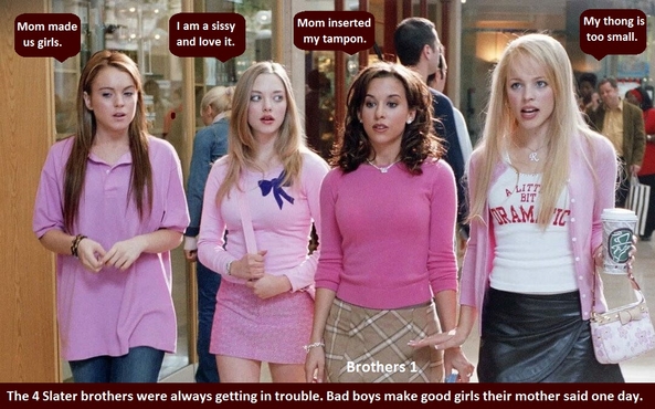 Brothers 1 - 2 - Brothers become sisters and are diapered afterward., Sissy,Sissybaby,Mommy,Dominate, Adult Babies,Feminization,Identity Swap,Sissy Fashion