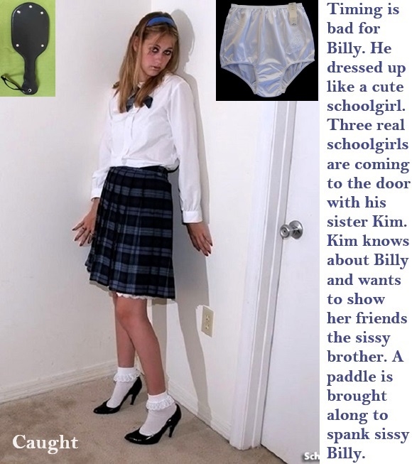 FOR SISSIES - Captions about males who like to dress up as females., Panty,Bra,Sissy,Dominate, Feminization,Identity Swap,Sissy Fashion,Dolled Up