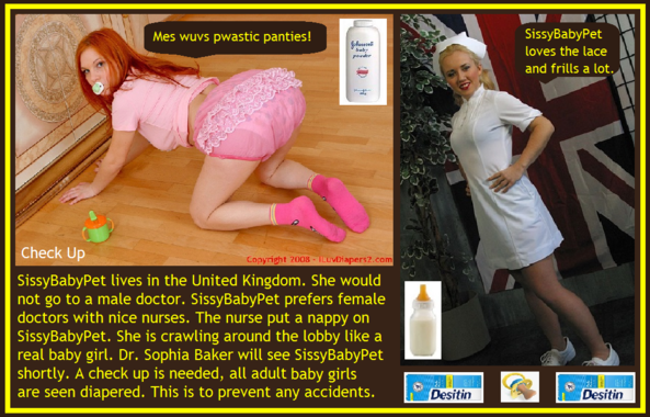 Image Cappies 2 - More Baby Butch cappies made with multiple images and an artistic touch., Nurse,Nappy,Dominate,Sissybaby, Adult Babies,Feminization,Identity Swap,Sissy Fashion