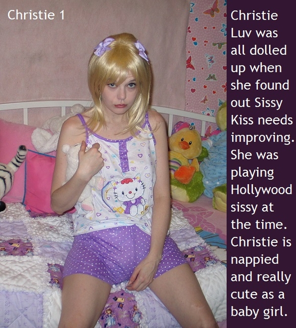 ~*Christie Luv*~ - My special thank you to the Webmissy for what she does for all of us., Sissy,Sissybaby,Webmissy,Nappies, Adult Babies,Feminization,Identity Swap,Sissy Fashion