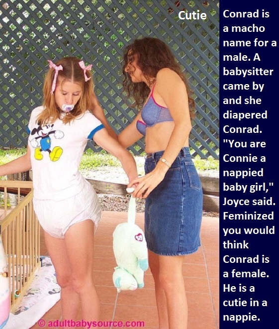 Exciting Fun - New cappies about fun times for males who become sissybabies., Babysitter,Breastfeed,Nappied,Dominated, Adult Babies,Feminization,Identity Swap,Sissy Fashion