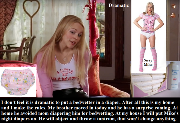 Diaper For Sissy - More males diapered as baby girls. Bonus nurse captions added., Sissy,Sissybaby,Dominate,Hormones, Adult Babies,Feminization,Identity Swap,Sissy Fashion