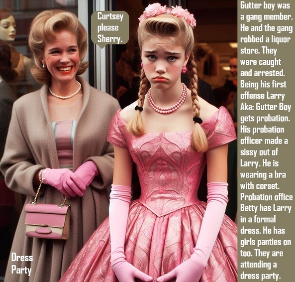 Criminals - After breaking the law you can be rehabilitated as a sissy or sissybaby. Bonus Makeover cappie added., Panties,Diaper,Sissy,Sissybaby, Adult Babies,Feminization,Identity Swap,Sissy Fashion