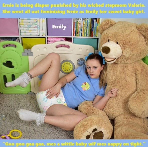 In Diapers - Short and fun Baby Butch cappies about wearing a diaper., Diaper Lover,Stepmom,Chastity,Sissybaby, Adult Babies,Feminization,Identity Swap,Sissy Fashion