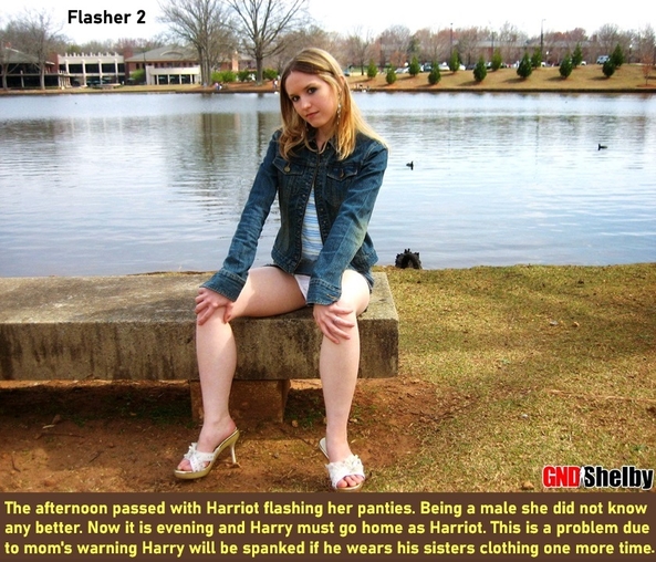 Daily Doubles 3 - New Baby Butch cappies using 2 images for each story., Spanking,Flashing,Nappy,Dominate, Adult Babies,Feminization,Identity Swap,Sissy Fashion