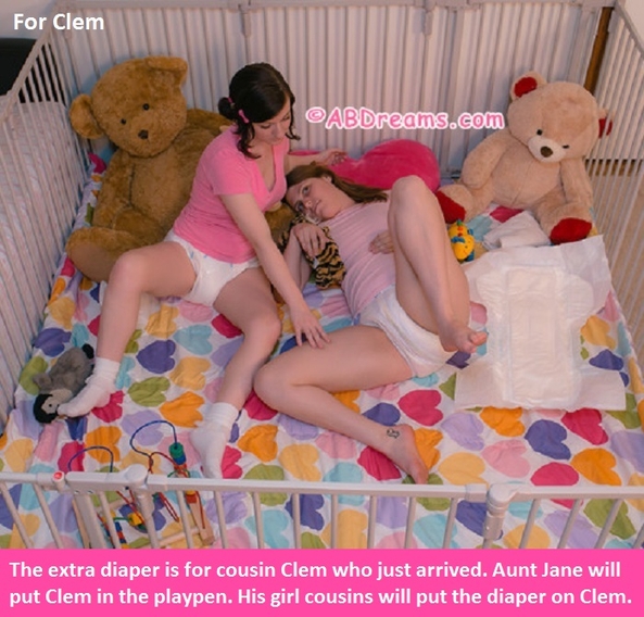 Back To Basics - There are a lot of reasons to put an adult back in diapers. Here are 6 of them done with cappies., Wetting,Dominate,Restraints,Sissybaby,Diapered, Adult Babies,Feminization,Identity Swap,Sissy Fashion,Diaper Lovers