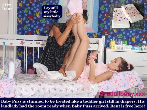 Seven Sissybabies - I have captioned 7 of my Sissy Kiss friends who are sissybabies., Nanny,Babysitter,Nurse,Diaper,Sissybaby, Adult Babies,Feminization,Identity Swap,Sissy Fashion,Diaper Lovers