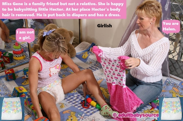 In Diapers - Short and fun Baby Butch cappies about wearing a diaper., Diaper Lover,Stepmom,Chastity,Sissybaby, Adult Babies,Feminization,Identity Swap,Sissy Fashion