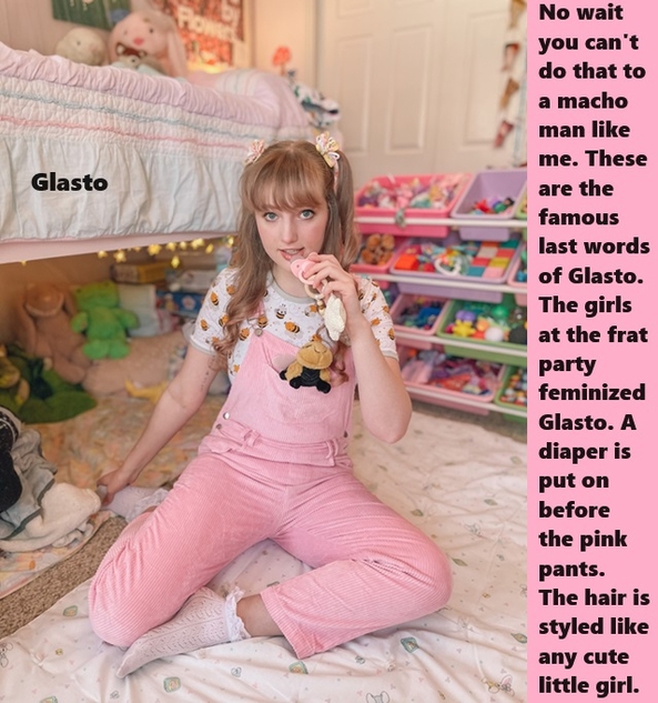 Sissy Kiss 1 - I made cappies of some friends who are Sissy Kiss members., Diapers,Dominate,Sissy,Sissybaby, Adult Babies,Feminization,Identity Swap,Sissy Fashion