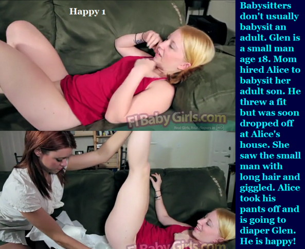 Story Contest 3 - Two stories and a poll for voting., Nurse,Babysitter,Diaper,Dominate, Adult Babies,Feminization,Identity Swap,Sissy Fashion