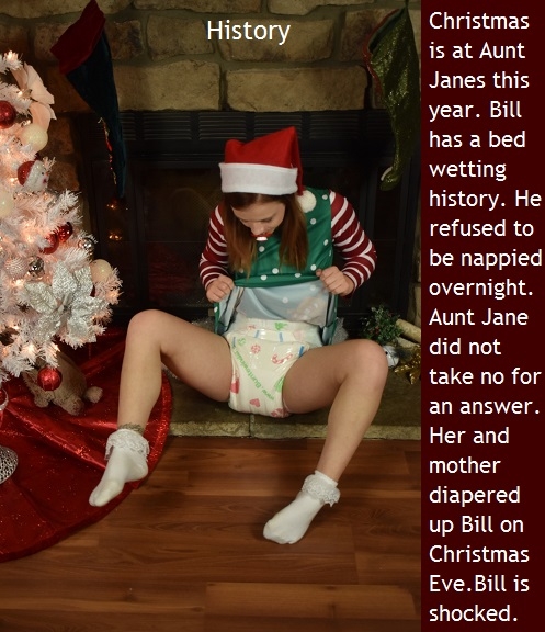 Christmas Cappies - I have created 7 Christmas cappies and added a GIF., Diapers,Presents,Sissybaby,Christmas, Adult Babies,Feminization,Identity Swap,Sissy Fashion