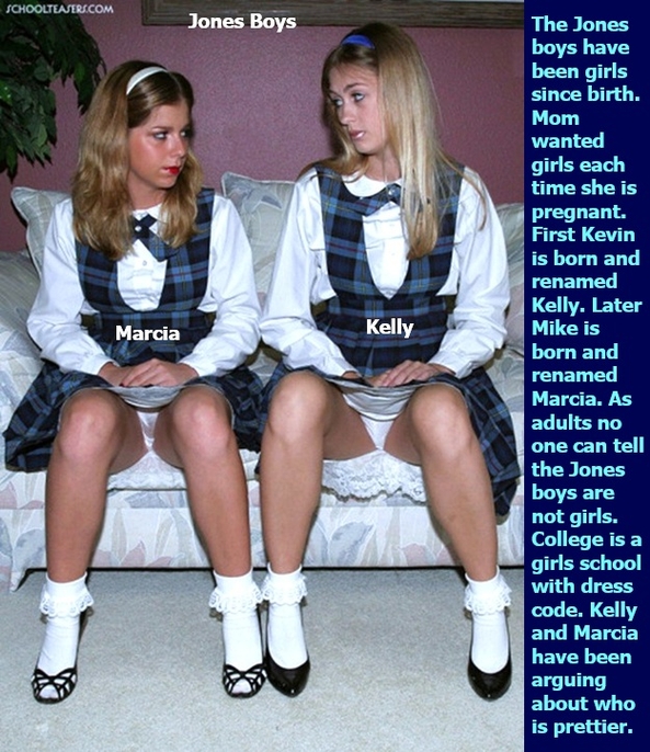 Sissy Cappies - Sissies look so good that sometimes you can't tell the boys from the girls., Flower Girl,Sissy,Dominated,Dress Up, Feminization,Identity Swap,Sissy Fashion,Wedding