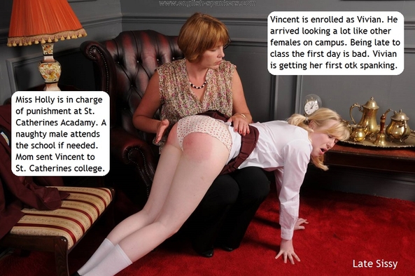 Punishment Needed - Crossdressed sissies are showing up everywhere and some are naughty., Dildoe,Schoolgirl,Diaper,Punishment, Feminization,Identity Swap,Sissy Fashion,Spankings