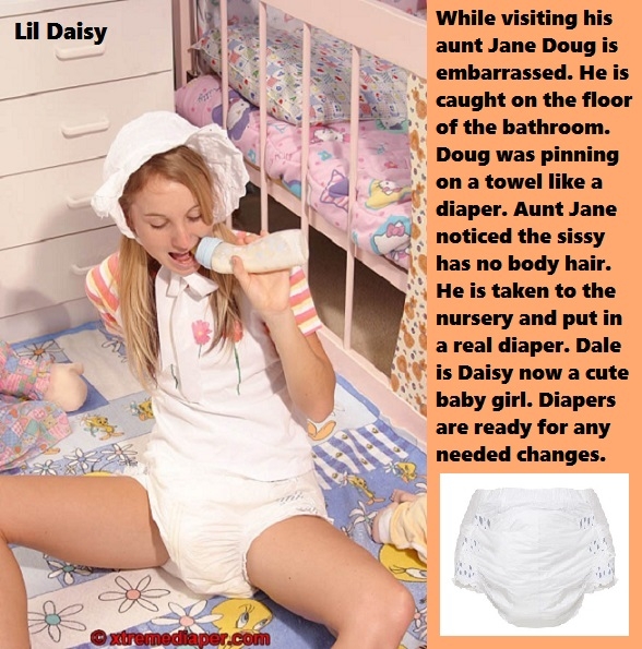 DIAPERED LIFE 3 - You may end up living a diapered life whether you like it or not., Cousin,Aunt,Landlady,Sissybaby, Adult Babies,Feminization,Identity Swap,Sissy Fashion