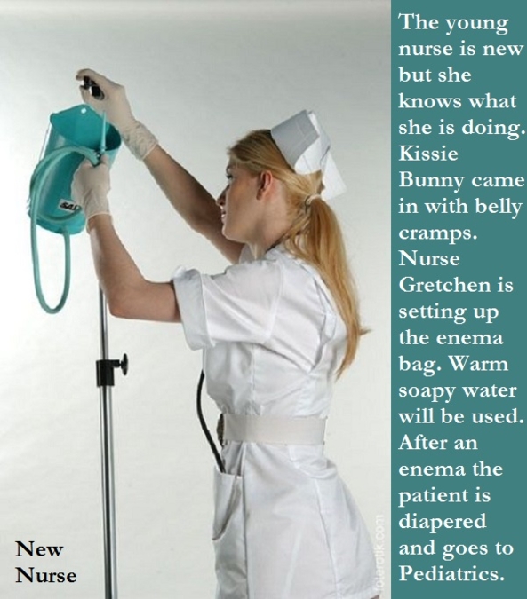 Nurse Lover - Many sissies love the attention they get from nurses., Nurse,Enema,Diaper,Sissybaby, Adult Babies,Feminization,Identity Swap,Sissy Fashion