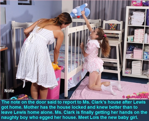 Baby Girl - Do you want to be a baby girl? A few cappies about being made a baby girl. Bonus cappie Owned is added., Dominate,Diaper,Baby Girl,Mistress, Adult Babies,Feminization,Identity Swap,Sissy Fashion