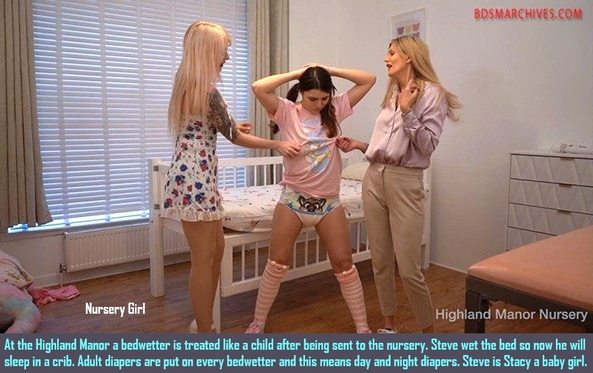 Diaper Drama - Life can get dramatic when you are an adult back in diapers., Nursery,Diaper,Butt Plug,Wetting, Adult Babies,Feminization,Identity Swap,Sissy Fashion