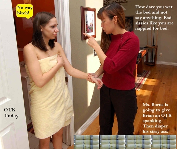 Babied 5 - Adult males are babied and turned into sissybabies., Nappy,Landlady,Mommy,Girlfriend, Adult Babies,Feminization,Identity Swap,Sissy Fashion