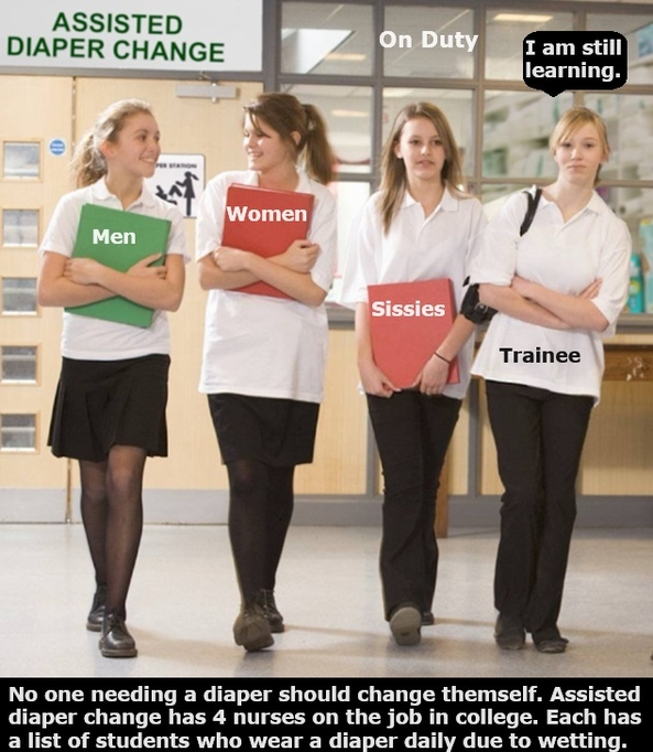Cappie Variety - I have been finding new and different pictures., Regressed,Nurses,Babysitters,Pooped, Adult Babies,Feminization,Identity Swap,Sissy Fashion