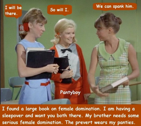 Sixties Sissies - Encore - The last of my sixties sissies cappies from my files., Sissy,Sissybaby,Domination,Panties, Adult Babies,Feminization,Identity Swap,Sissy Fashion