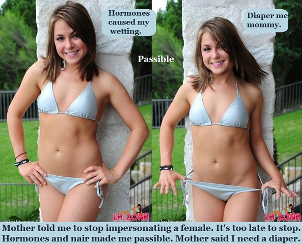 Sexy Sissies - Many sissies are so pretty they are mistaken to be females. Sometimes a diaper is needed., Sexy,TG Female,Diaper,Wetting, Adult Babies,Feminization,Identity Swap,Sissy Fashion