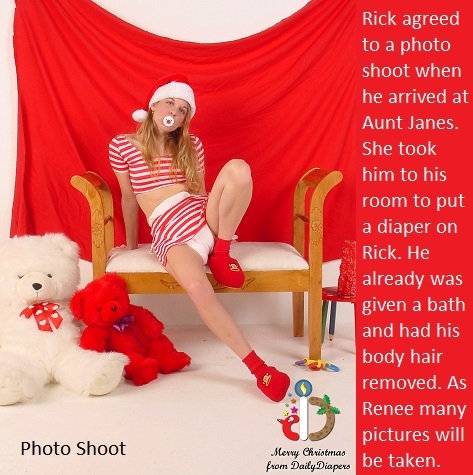 Diapering - Diapering someone may change their behavior for the better. Bonus Christmas cappies added., Nappies,Dominate,Schoolgirl,Christmas, Adult Babies,Feminization,Identity Swap,Sissy Fashion