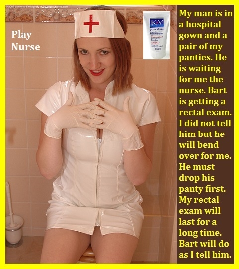 Nurse and Sissy - Some nurses are stern and others are kinky. All of them love a sissy!, Nurse,Patient,Sissy,Diaper,Humiliate, Adult Babies,Feminization,Identity Swap,Sissy Fashion