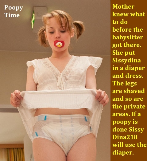 New Year 2018 - 4 - I have captioned many of my Sissy Kiss friends already having fun in the new year., Sissy,Sissybaby,Diaper,Panty, Adult Babies,Feminization,Identity Swap,Sissy Fashion