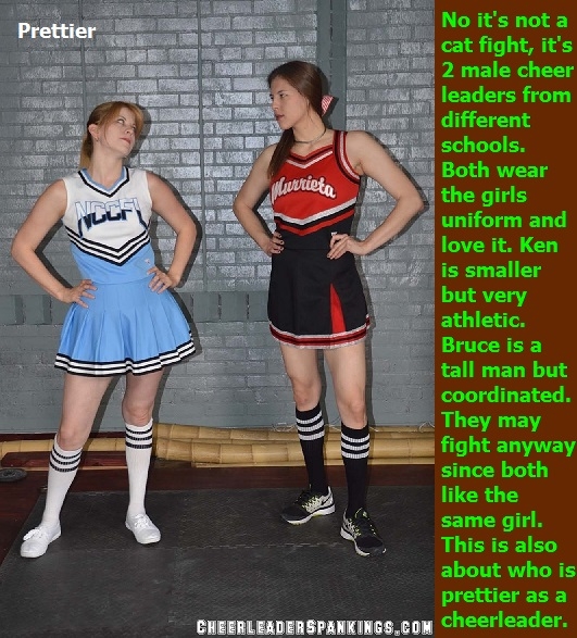 OTK TIME - A variety of spanking cappies, most of them over the knee. Bonus sissy cheerleader cappie added., Crossdress,Sissy,Spanked,Dominated, Feminization,Identity Swap,Sissy Fashion,Spankings