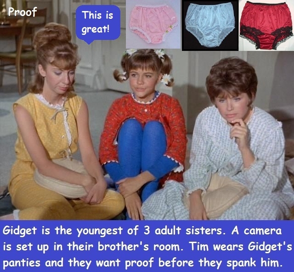Sixties Sissies - Encore - The last of my sixties sissies cappies from my files., Sissy,Sissybaby,Domination,Panties, Adult Babies,Feminization,Identity Swap,Sissy Fashion