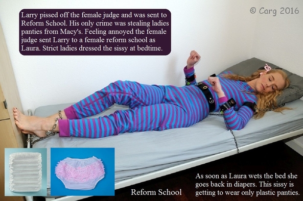 Diapered Up 1 - Some cappies where males are treated as females and put in diapers., Nappy School,Reform School,Diapers,Dominate, Adult Babies,Feminization,Identity Swap,Sissy Fashion