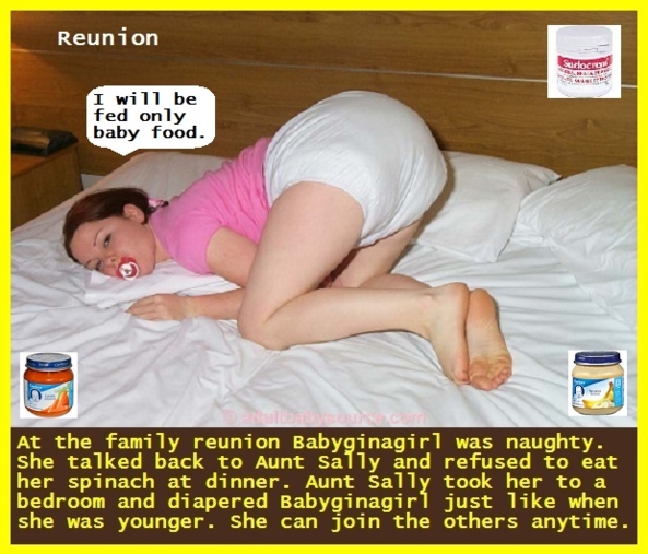 Diaper Time - A few Sissy Kiss friends have been put into a diaper for various reasons., Diaper,Mommy,AB Girl,Student,Nurse, Adult Babies,Feminization,Identity Swap,Sissy Fashion