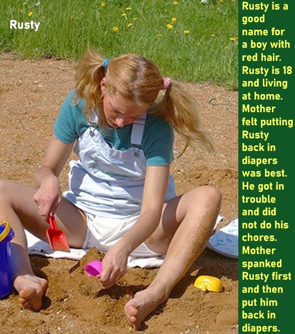 Twisted Tales 2 - You never know what might happen in a Baby Butch cappie., Spanked,Diapered,Sissybaby,Feminized,Wetting, Adult Babies,Feminization,Identity Swap,Sissy Fashion,Diaper Lovers